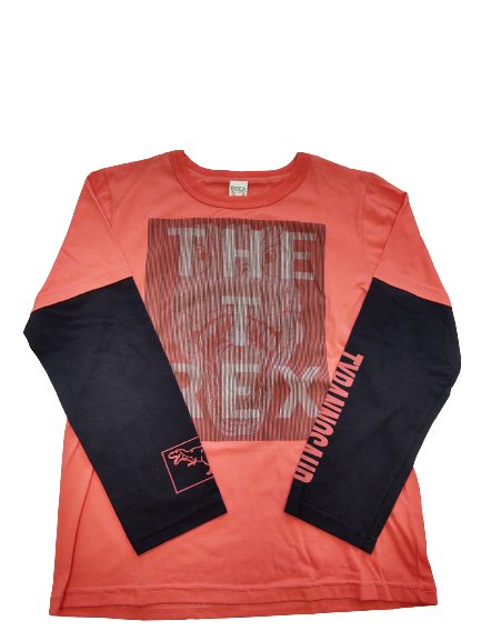 Camiseta Infantil Masculino Manga Longa Boca Grande TAM 12