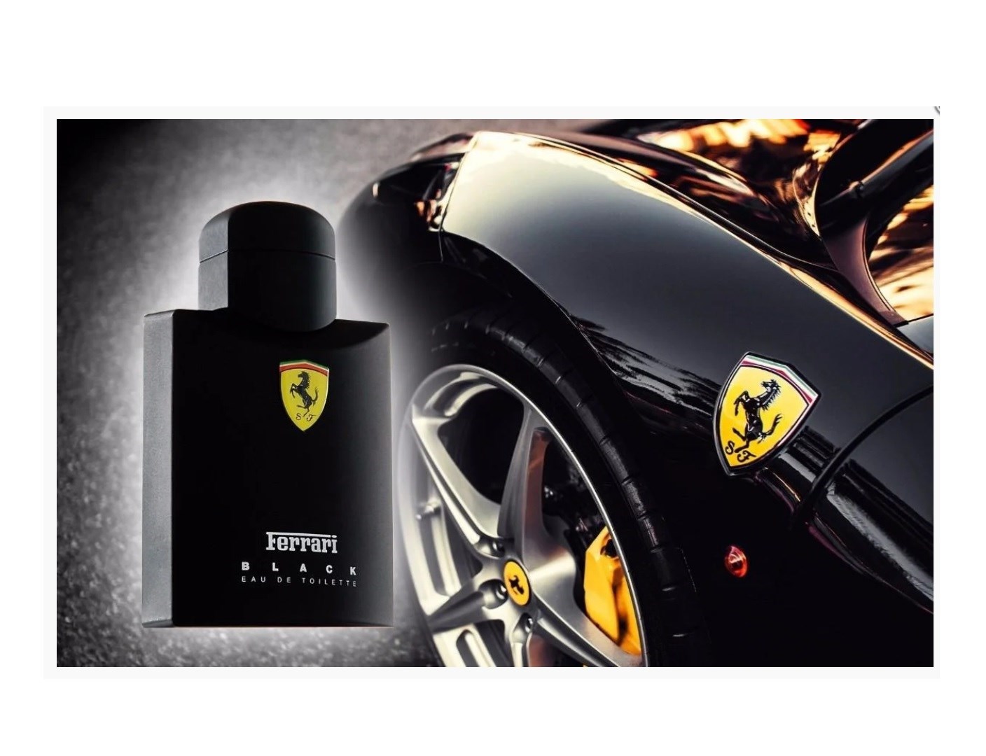 Perfume Ferrari Black 125ml Eau Original