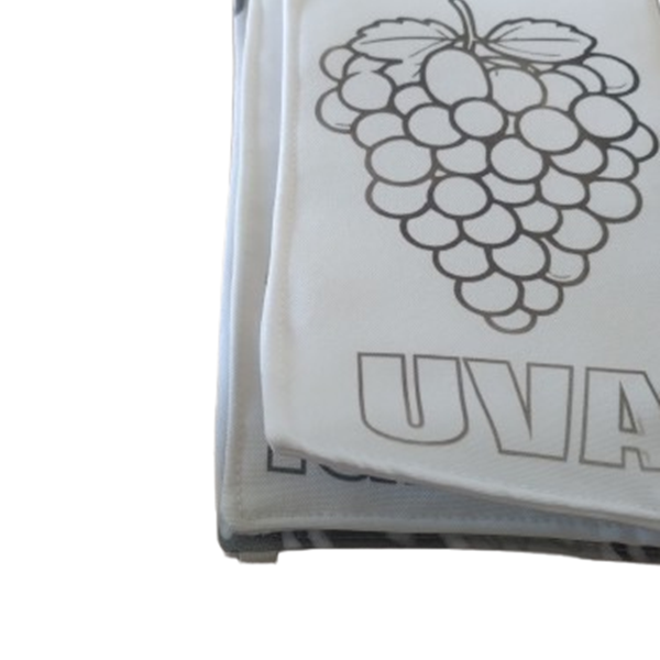 Livro para pintar e depois lavar.