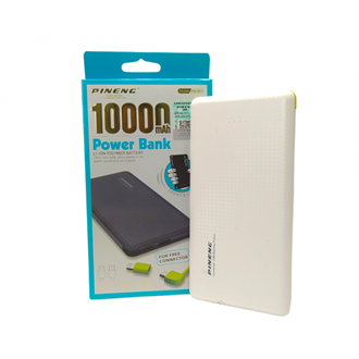 Carregador Portátil Power Bank 10000mAh com 03 Saídas V8 / TIPO-C / Lightning IOS Pineng PN-951