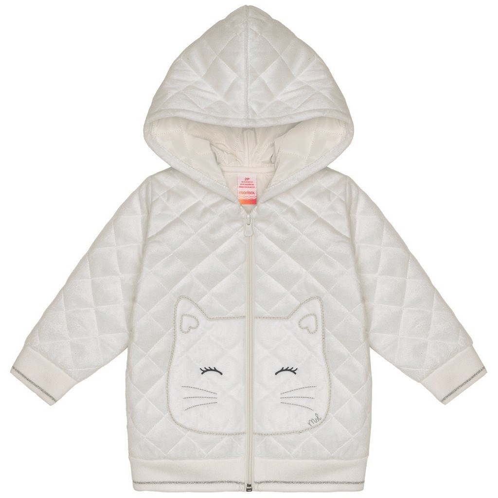 Jaqueta Infantil Feminina Matelassê Marisol TAM 2