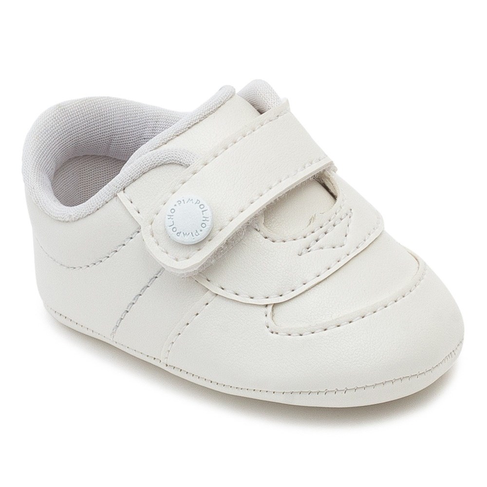 Sapato Infantil Masculino Branco Pimpolho 13 a 16