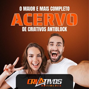 Criativos de Anúncios Antiblock Premium   -  Internet Marketing