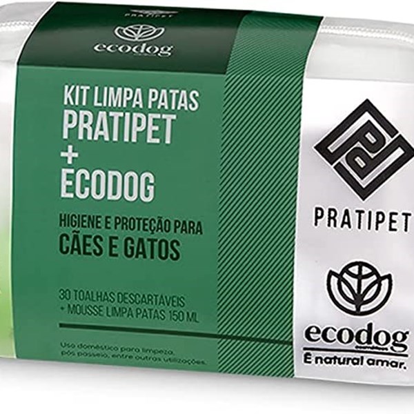 Kit Limpa Patas para Cães e Gatos + Ecodog - Pratipet
