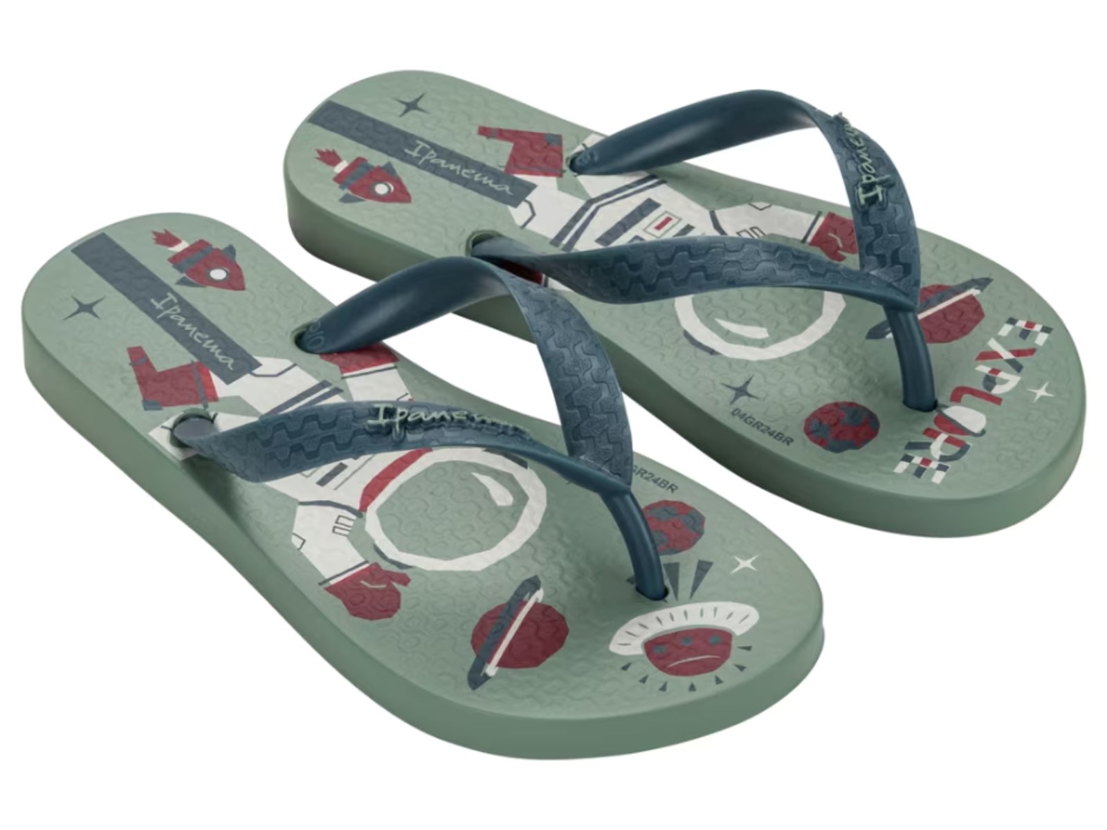 Chinelo Infantil Menino Ipanema Fantasia Grendene 23 a 36