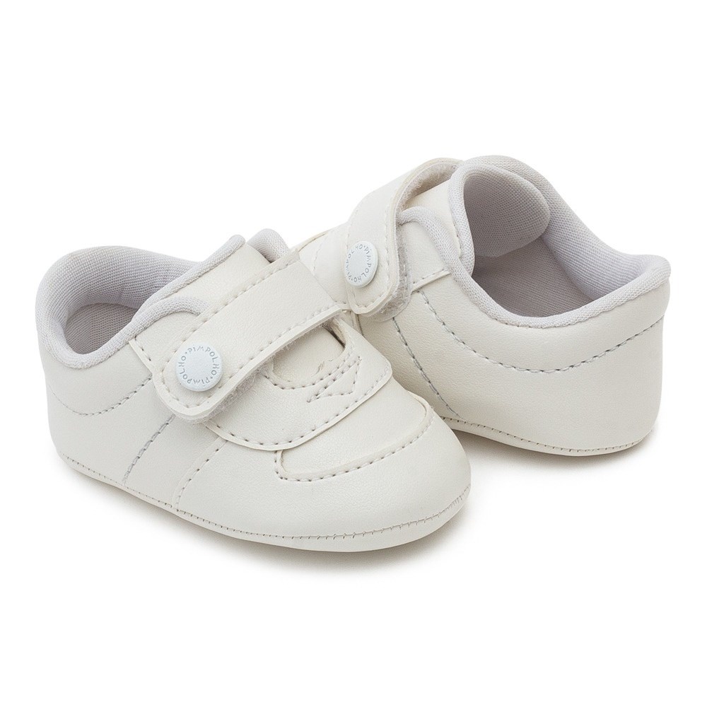 Sapato Infantil Masculino Branco Pimpolho 13 a 16