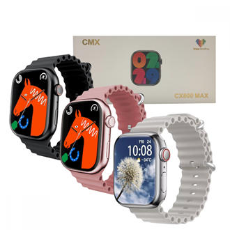 Relógio Inteligente Smartwatch Tela Infinita Digital 45mm CX800 MAX / X13 Ultra