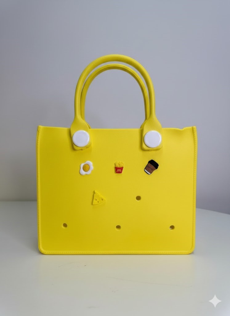 Bolsa Eva Feminina Impermeável Praia Academia Com Pins A11