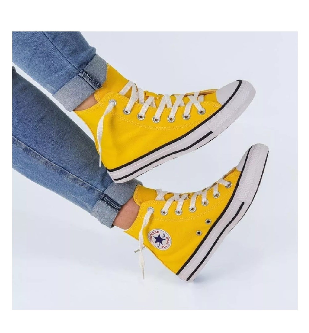 Tenis Feminino Converse All Star Amarelo 