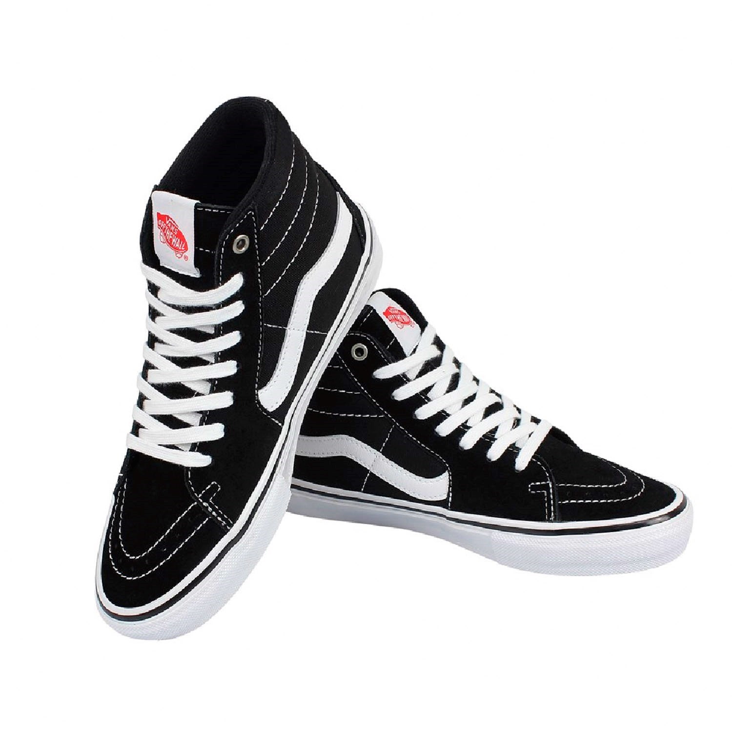 Tênis Vans Skate Sk8-hi Preto Branco