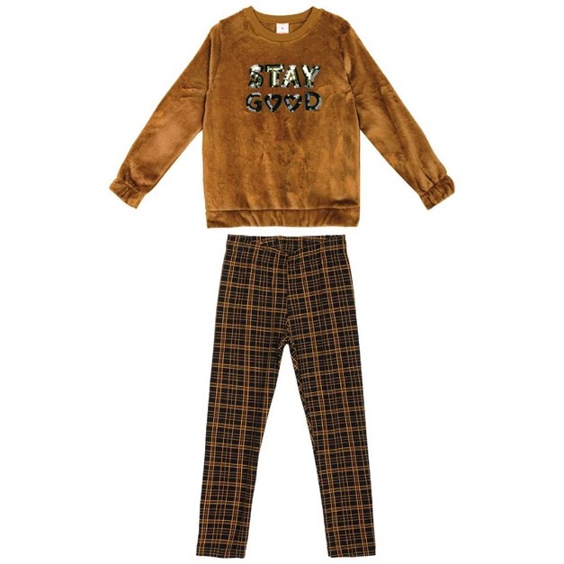 Conjunto Infantil Feminino Blusa e Calça Marisol 10 ao 16