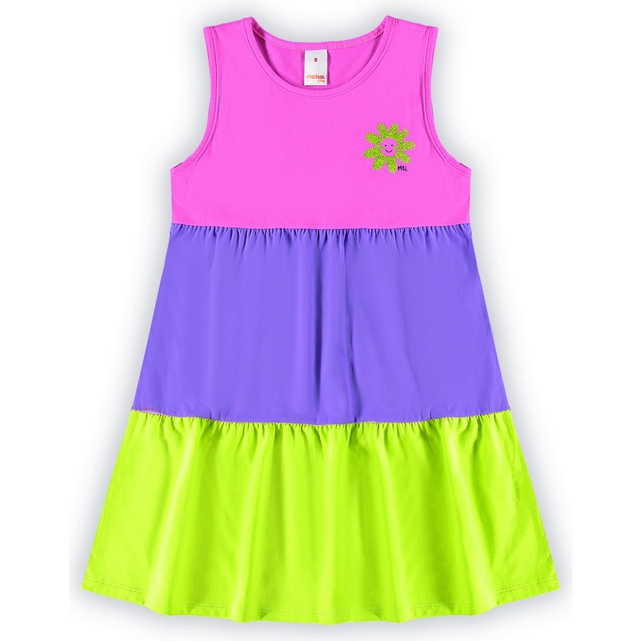 Vestido Infantil Três Marias Marisol 1 ao 8