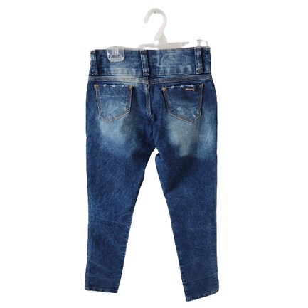 Calça Infantil Feminino Jeans Rugido Kids TAM 14