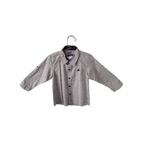 Camisa infantil Masculino Manga Longa Polo Infanti TAM 3