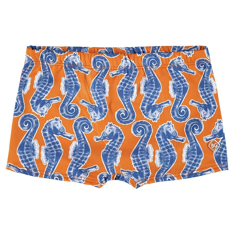 Sunga Infantil Masculino Laranja Boca Grande 1 ao 16