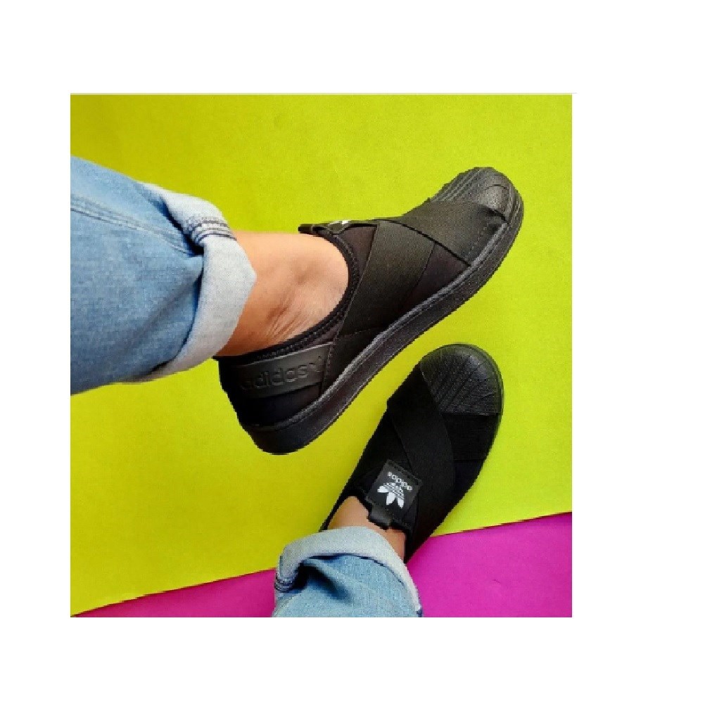 Tênis Feminino Ad Slip On Black 