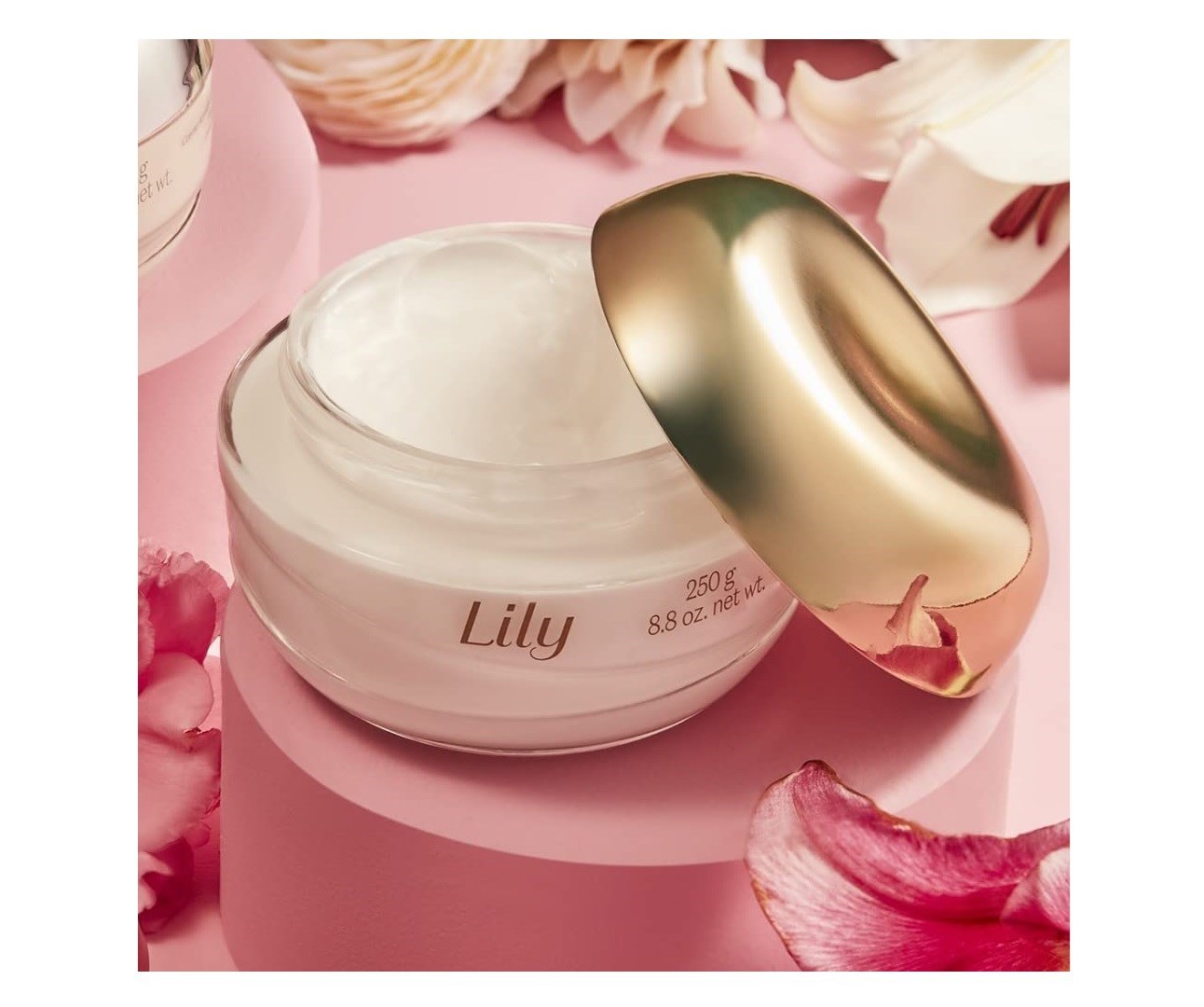 Lily Creme Acetinado Hidratante Desodorante Corporal, 250g
