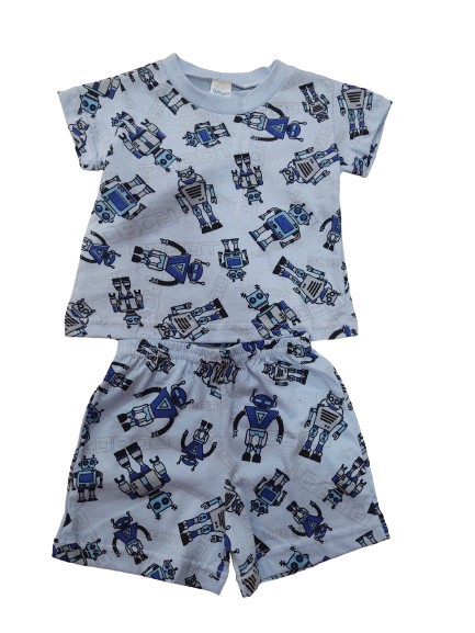 Pijama Inf Menino Tampinha TAM P