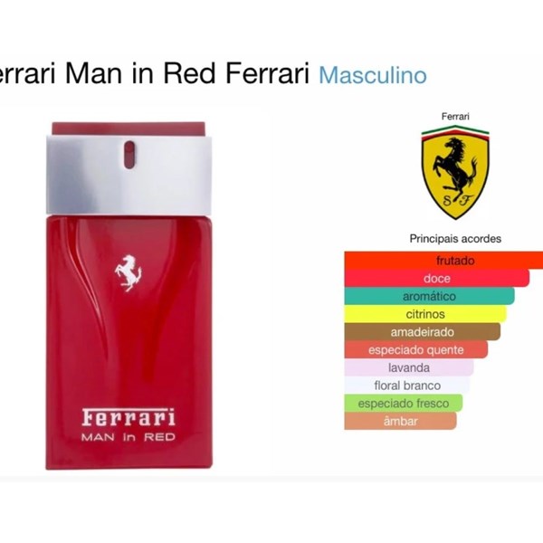 Perfume Ferrari Red Man Import Original