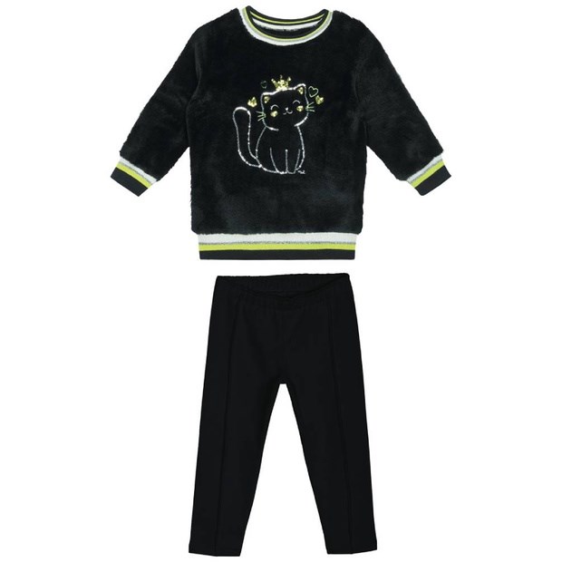 Conjunto Infantil Feminino Blusão e Calça Marisol M ao 8