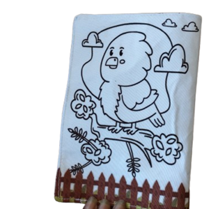 Livro Pintar e Lavar. Animais