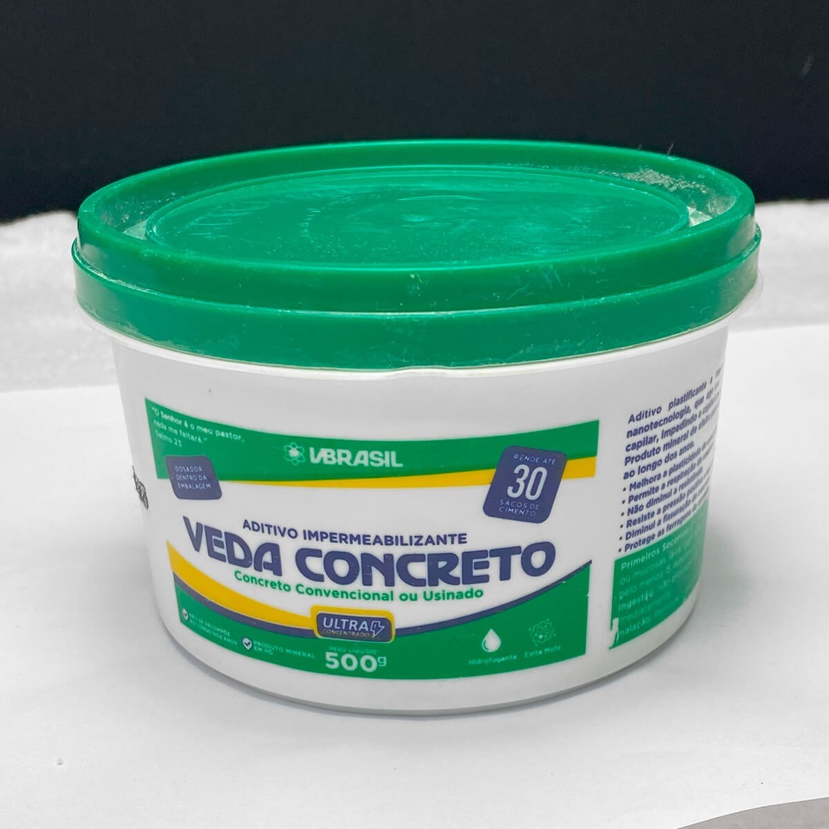 Veda Concreto 500g Aditivo Impermeabilizante para Concreto