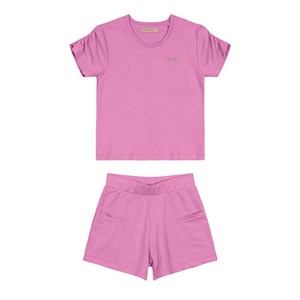 Conjunto Inf Feminino Blusa e Short Trick Nick 10 ao 14
