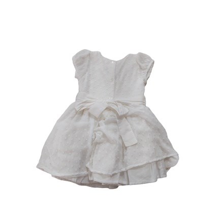 Vestido Infantil Batizado Off White Anjos Baby 1