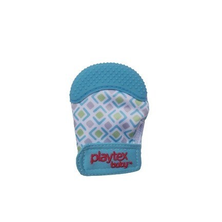 Luvinha Mordedor Silicone Azul/Rosa Playtex Baby