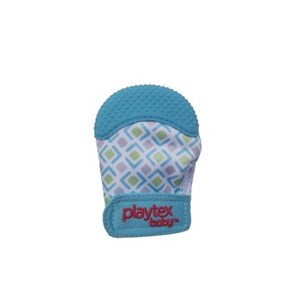 Luvinha Mordedor Silicone Azul/Rosa Playtex Baby