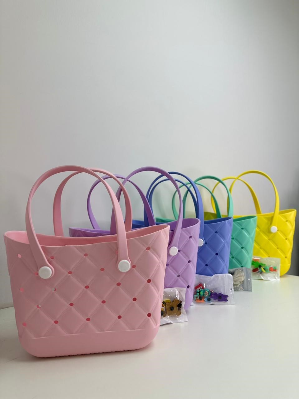 Bolsa Eva Impermeável Colorida Praia Academia Piscina A02