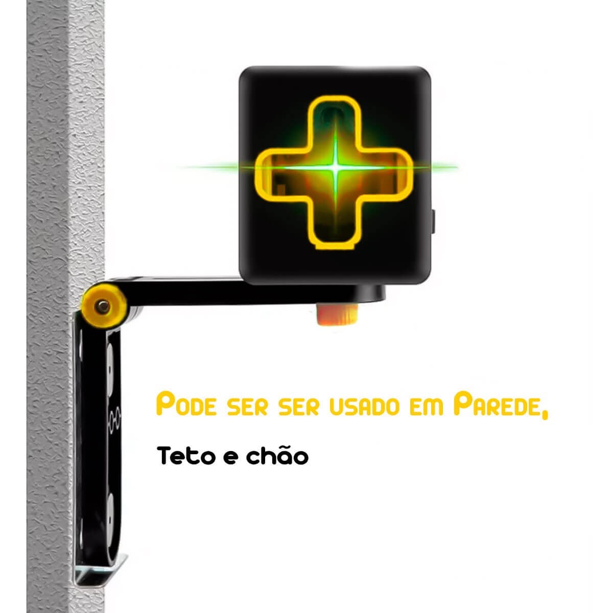 Nível a lazer 20m 2 Linhas Auto Nivelamento Bip Sonoro