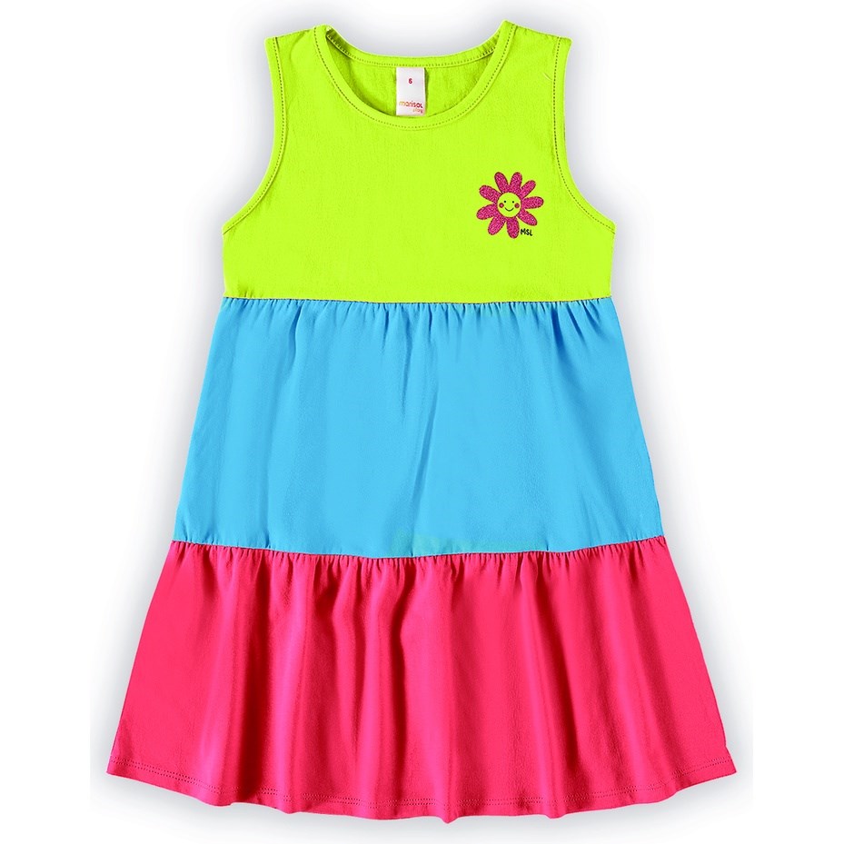 Vestido Infantil Três Marias Marisol 1 ao 8