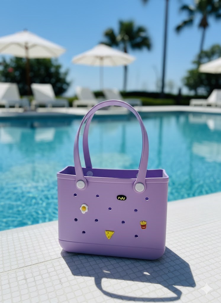 Bolsa Eva Impermeável Praia Academia Com Pins A01M