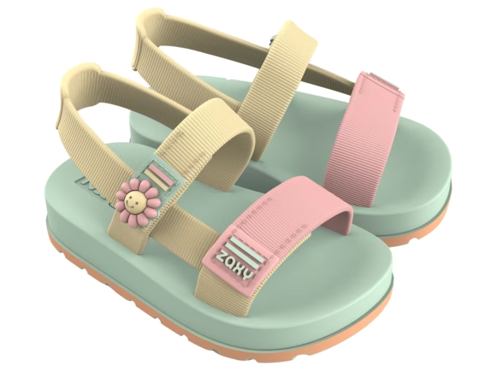 Papete Inf Menina Zaxynina Confete Grendene 17 ao 27