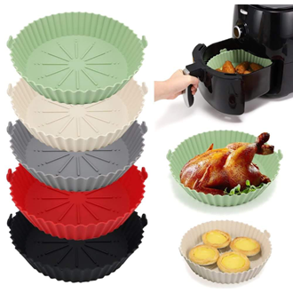 Forma de silicone para Air fryer, microondas 