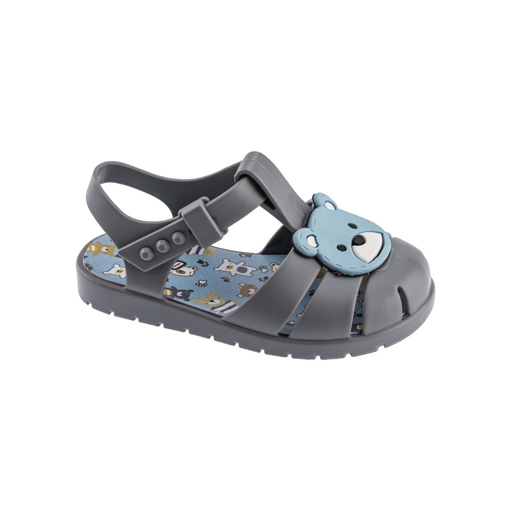 Sandália Infantil Menino Baby Ursinho Teko Teko 17 ao 24