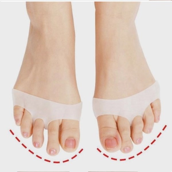 1 Par Solas Silicone Proteção Sapatos Conforto E Proteção Para Dedos Dos Pés Calos Na Sola