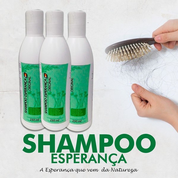 Shampoo Esperança 3 Frascos 750 Ml