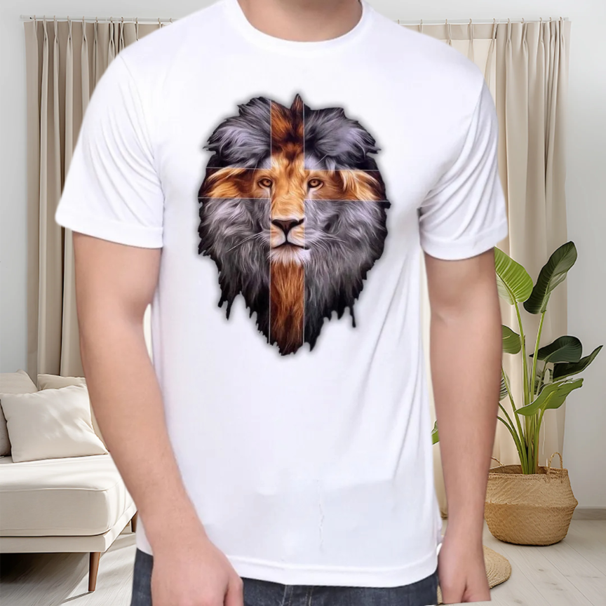 Camiseta Gospel Leão R1Branca