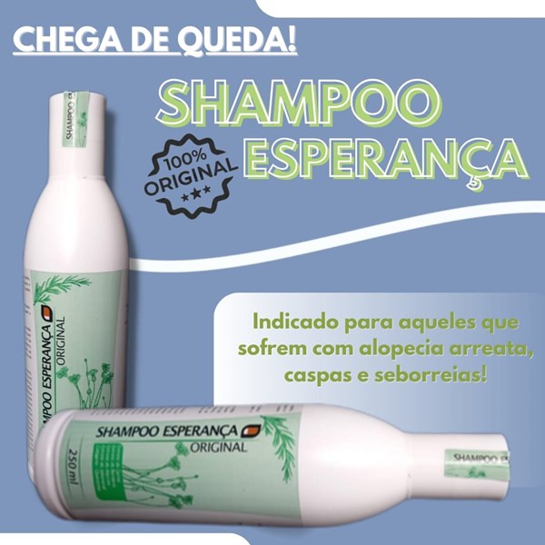 Shampoo Esperança Anti-queda - 2 Unidades 500 ml