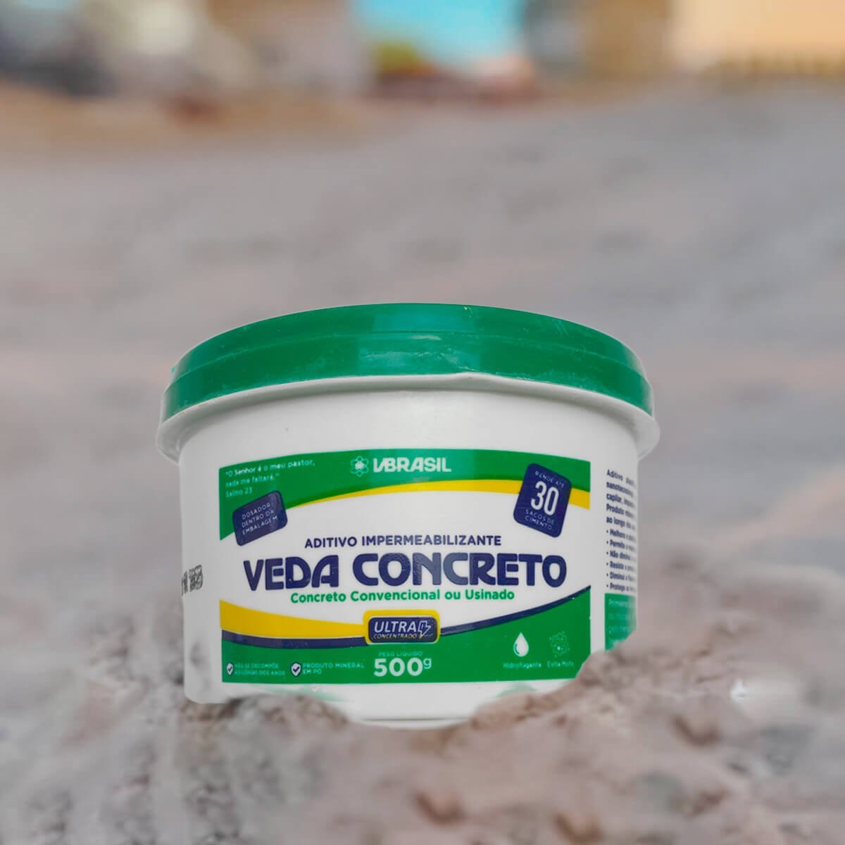 Veda Concreto 500g Aditivo Impermeabilizante para Concreto