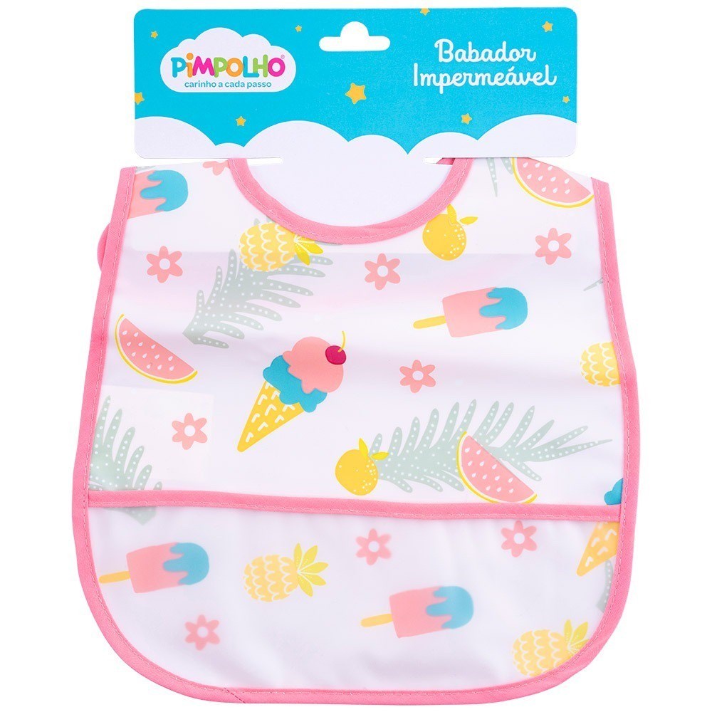 Babador Feminino Impermeável Soft Pimpolho