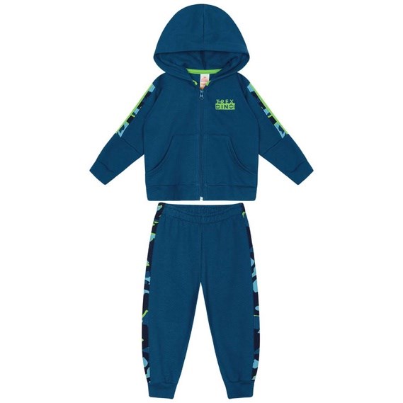 Conjunto Infantil Masculino Jaqueta e Calça Marisol P ao 8