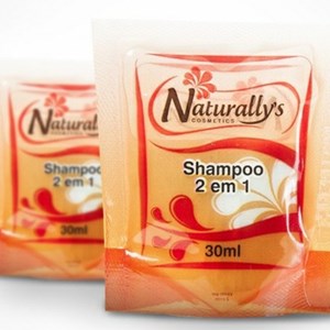 Shampoo 2 em 1 Sachê 30ml - Cx c/ 250 Unid