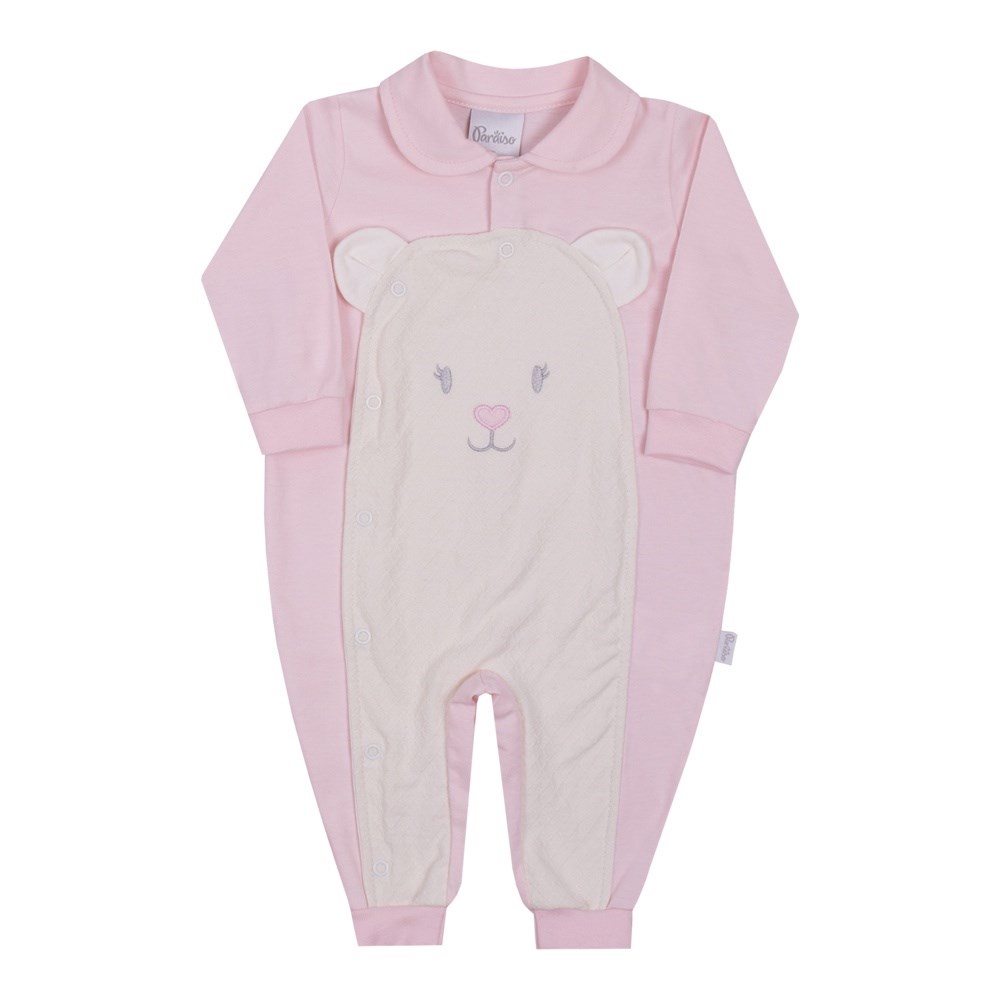 Macacão Bebê Feminino Paraiso