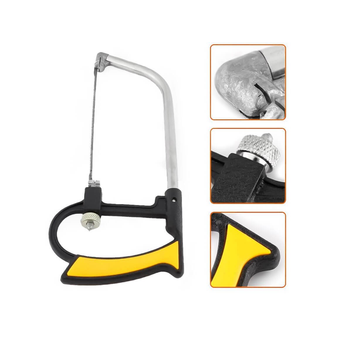 Arco de Serra Multifuncional com 7 Peças para Corte Preciso